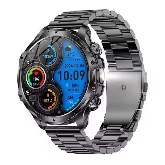 Розумний годинник Modfit Tactic Blaze Black Steel
