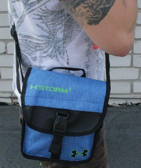 Сумка через плечо Under Armour Storm1 Pro (синяя) | Зображення 1
