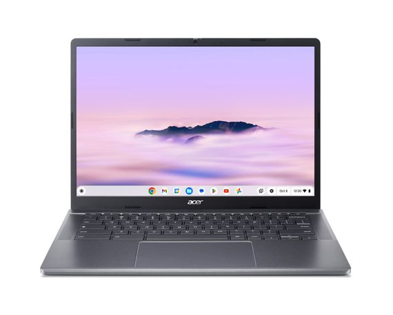 Ноутбук Acer Chromebook Plus CB514-4H 14' FHD IPS, Intel i3-N305, 8GB, F512GB, UMA, ChromeOS, сірий (NX.KUZEU.001)