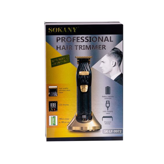 Тример для стрижки Sokany з LED дисплеєм SKLF9972 | Зображення 7