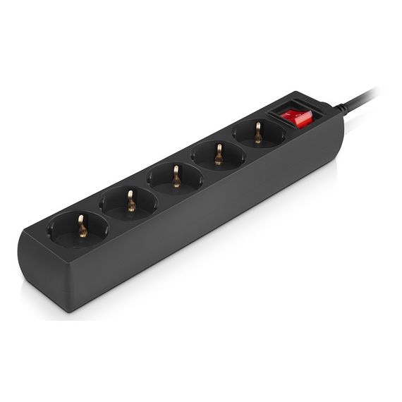 Мережевий фільтр живлення REAL-EL RS-Protect M 3m, black (EL122300028) | Зображення 3