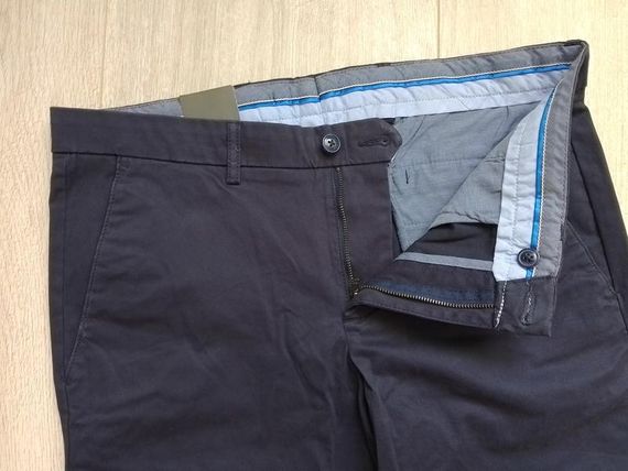 Чоловічі звужені штани чіноси slim | Зображення 1