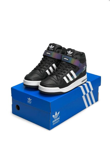 Жіночі кросіки A-as Forum 84 Mid Black Hameleon W , В'єтнам , весна / літо / осінь 41 (26,5 см) | Зображення 1