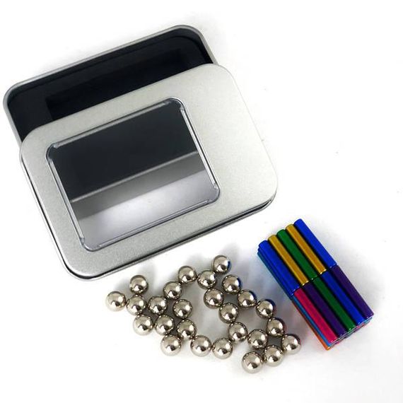 Магнитный конструктор Neo 36 палочек и 27 шариков Разноцветный