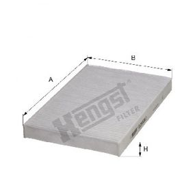 Фильтр салона Iveco Daily 06-14, Hengst, E2953LI,