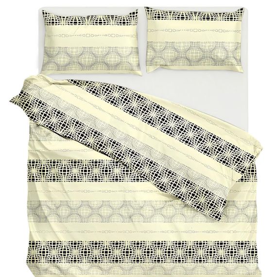 Комплект постільної білизни SoundSleep Runa бязь Євро 200х220 см молочний (2800004680622)