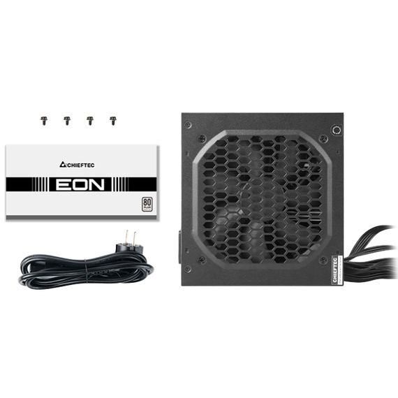 БЖ 500W Chieftec EON ZPU-500S, 120 mm, 80 Plus, Retail Box | Зображення 6