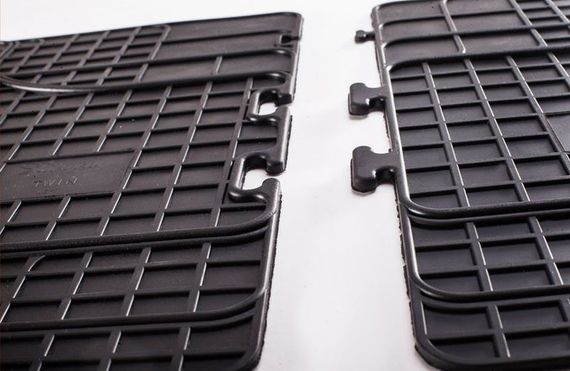 Задні килимки (2 шт, Stingray) Premium - без запаху гуми для Volkswagen T5 Multivan 2003-2010рр | Зображення 5