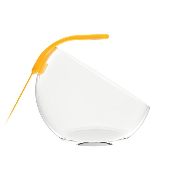 Світлодіодний світильник Nano Soft (для квадратного акваріума до 20л, круглого - до 30л), 5500K, 250 люм жовтий | Зображення 1