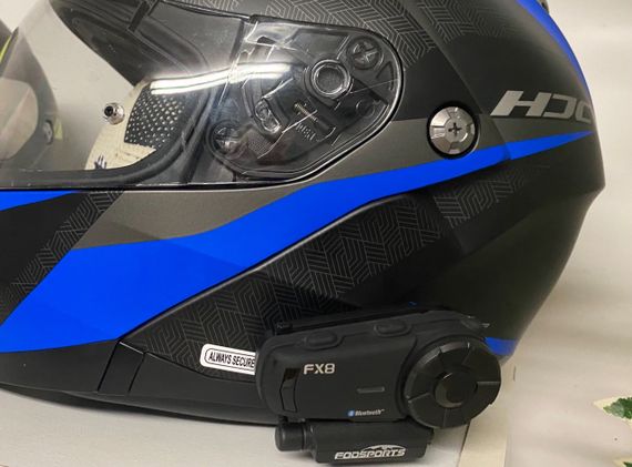 Мотогарнітура FODSPORTS FX8 з Bluetooth, шумозаглушенням, підтримка до 8 учасників, інтерком для мотоциклів до 1000м | Зображення 7