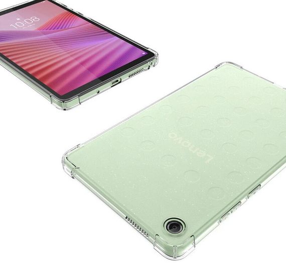 Силіконовий чохол бампер Primolux Silicone для планшета Lenovo Tab One 8.7" TB305 - Clear | Зображення 3