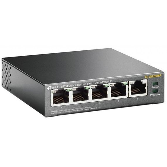 Комутатор мережевий TP-Link TL-SG1005P | Зображення 1