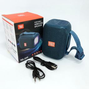 Bluetooth колонки з об'ємним звучанням TG339, Колонка блютуз світлова, Стерео колонка переносна BT-84