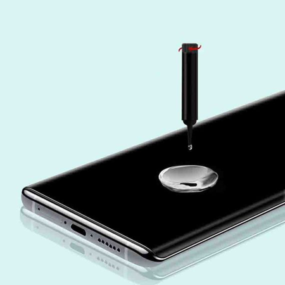 Захисне скло 3D на весь екран для Xiaomi 11 (з ультрафіолетовим клеєм) | Зображення 4