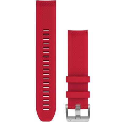 Ремешок для смарт-часов Garmin MARQ, QuickFit 22m, Plasma Red, Silicone Strap (010-12738-17)