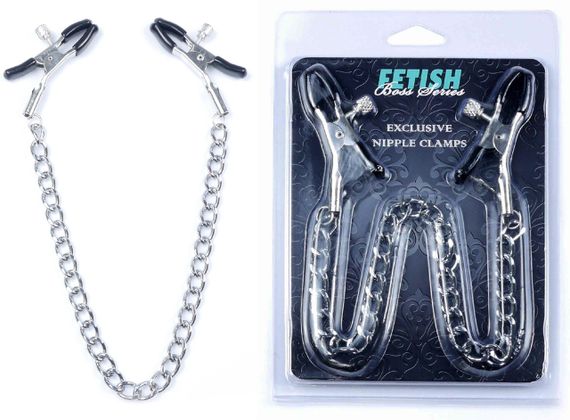 Затискачі для сосків Fetish Boss Series - №7 Exclusive Nipple Clamps, BS6100015 sexstyle