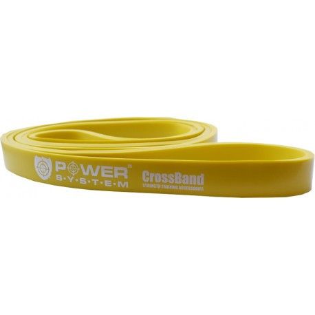 Эспандер-петля (резинка для фитнеса и кроссфита) Павер систем PS-4051 CrossFit Level 1 Yellow (сопротивление | Зображення 3