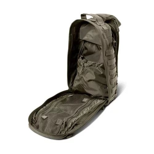 Однолямковий тактичний рюкзак 5.11 Tactical 18 л Колір Олива штурмовий рюкзак із системою MOLLE для військових, туризму та EDC | Зображення 4