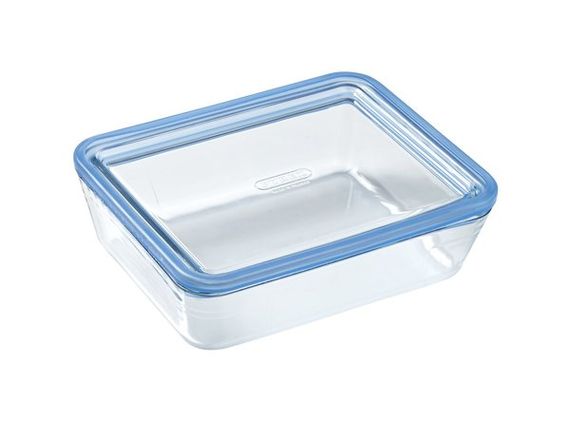 Форма з кришкою Pyrex Pure Glass, 19x14x5 см | Зображення 1