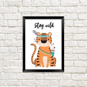 Постер у рамці Stay wild A5 (MT5_18M021)