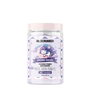 Пудра для ванни Mr. Scrubber Magic Bath Powder Unicorn Dreams (100 ml)