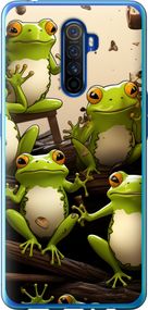 Чехол на Realme X2 Pro Жабки "5656u-1866-17620"
