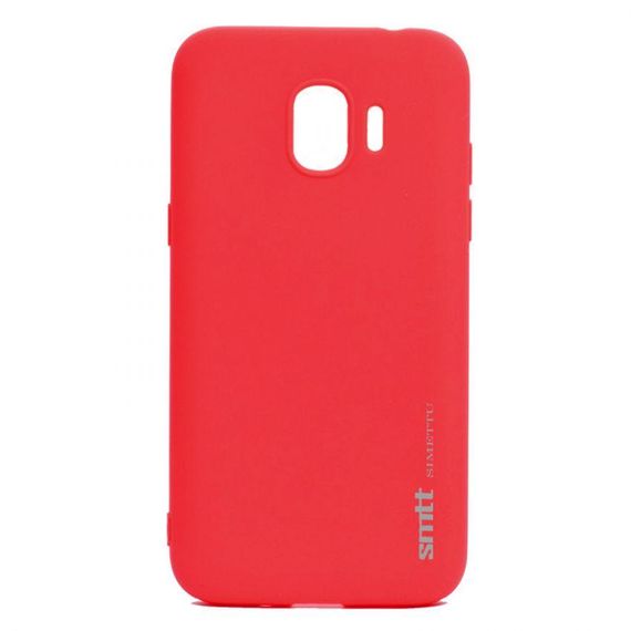 Чохол Силіконовий (TPU) SMTT накладка для Samsung J400F Galaxy J4 (2018) Red/Червоний | Зображення 1