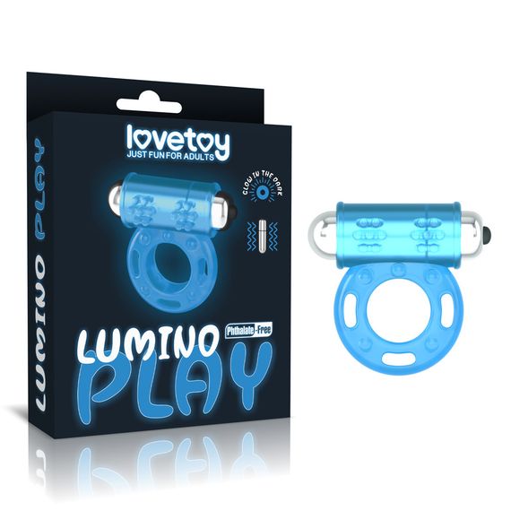 Ерекційне кільце - Lumino Play Vibrating Penis Ring Sex Aura