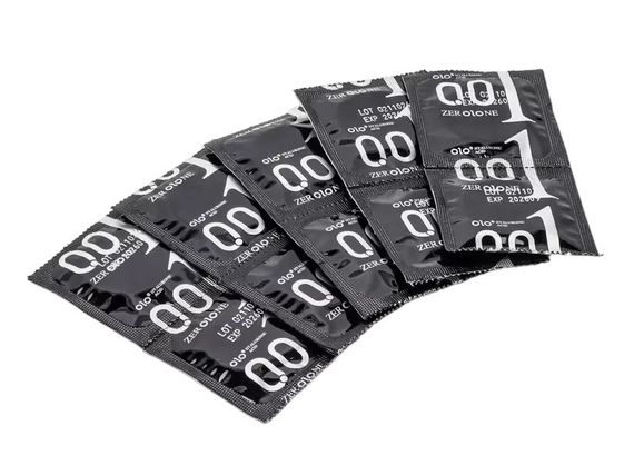 Латексні гладкі ультратонкі презервативи OLO - ZEROLONE ULTRA THIN, 10 шт sexstyle | Зображення 3