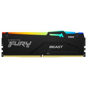 Модуль пам&#039;яті для комп&#039;ютера DDR5 32GB 5200 MHz Beast RGB EXPO Black Kingston Fury (ex.HyperX) (KF552C40BB2A-32)