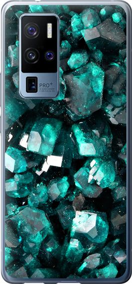 Чехол на Vivo X50 Pro Plus Кристаллы 2 "3674u-2056-17620"