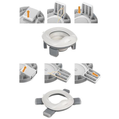 Детский дорожный горшок складной Kruzzel 25510 | Зображення 2