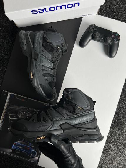 Мужские зимние кроссовки  Salomon Quest 4 GTX Grey Black  Fur , Вьетнам 46 29- 29.5 см | Зображення 7