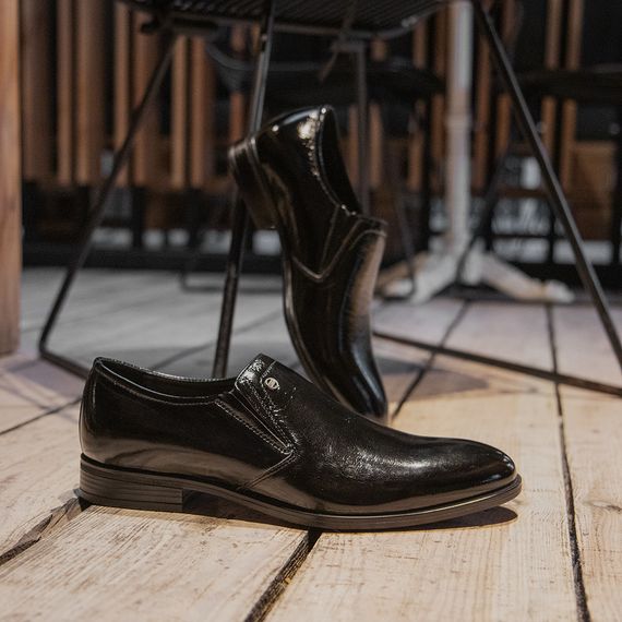 Лакированная мужская обувь туфли 39 размер | Зображення 6