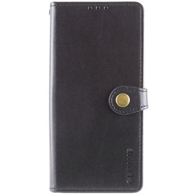 Кожаный чехол-книжка GETMAN Gallant (PU) для Xiaomi Redmi Note 13 Pro+ Черный