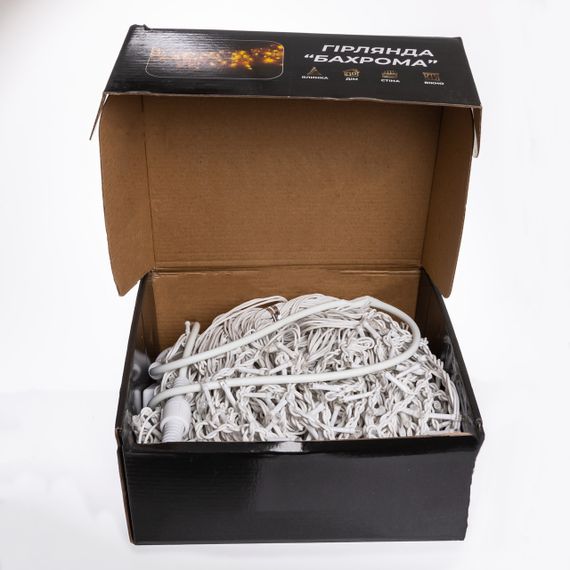 Вулична гірлянда Бахрома 36 м 600 LED білий провід Синій 36MWBL | Зображення 5