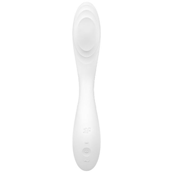 Вібратор із перлинною стимуляцією точки G Satisfyer Rrrolling Pleasure White | Зображення 3