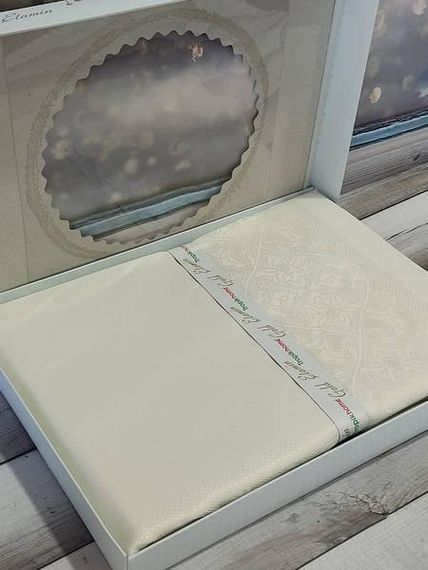 Скатертина Tropik home PAISLEY 160х220см Жаккард Поліестер