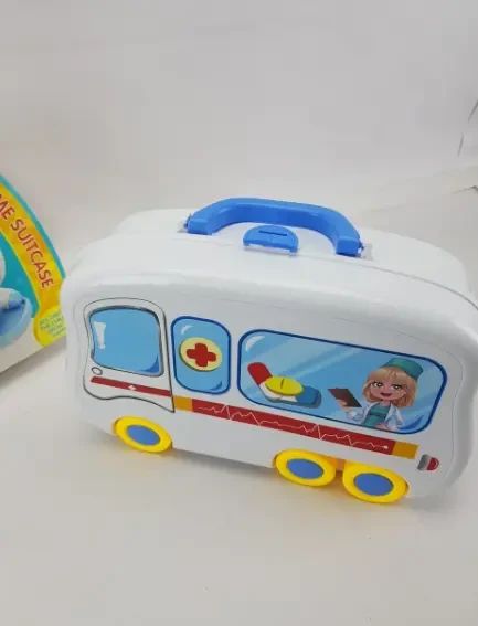 Ігровий набір Доктор HAPPY DOCTOR (Синій) Валіза на колесах | Зображення 2