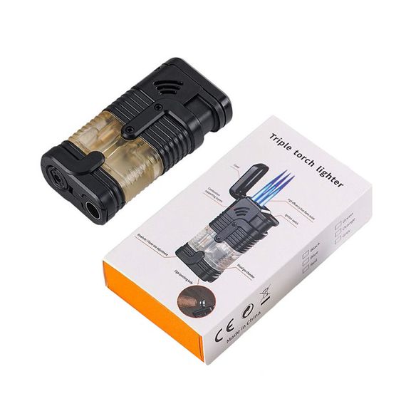 Зажигалка Турбо С Тройным Пламенем “Triple Torch Lighter” | Зображення 1