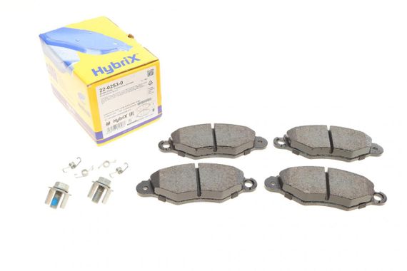 Колодки тормозные передние Citroen Xsara 97-05 Nissan Kubistar 03- Renault Kangoo 97- 22-0253-0