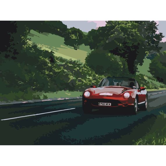 Картина за номерами " Подорож із задоволенням" 11023-AC 30х40