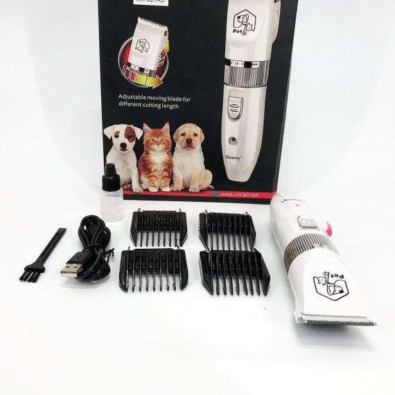 Машинка Gemei GM-634 для стрижки тварин машинка для грумінгу | Зображення 5