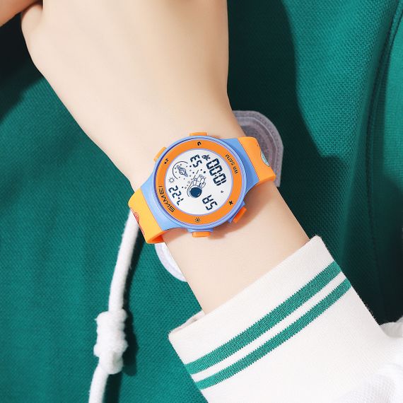 Дитячі годинники Skmei 2267OGBT Batterfly-Orange | Зображення 4