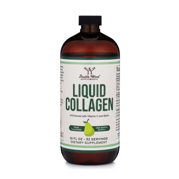 Колаген Double Wood Collagen Liquid with Vitamin C, 480ml (Pear)