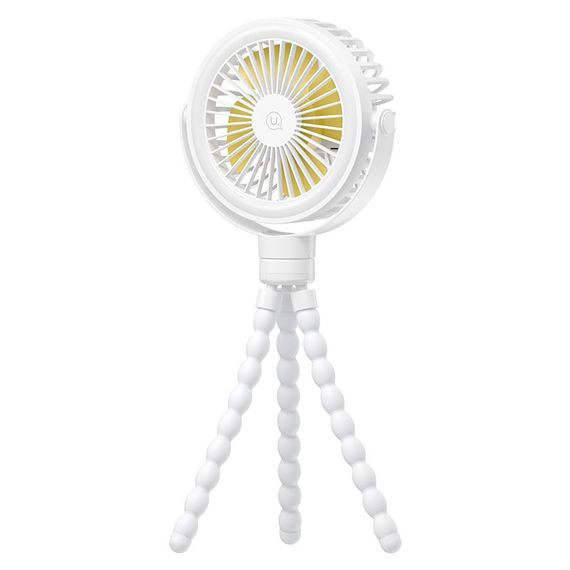 Портативний вентилятор Usams ZB289 Baby Stroller fan 2000mAh White