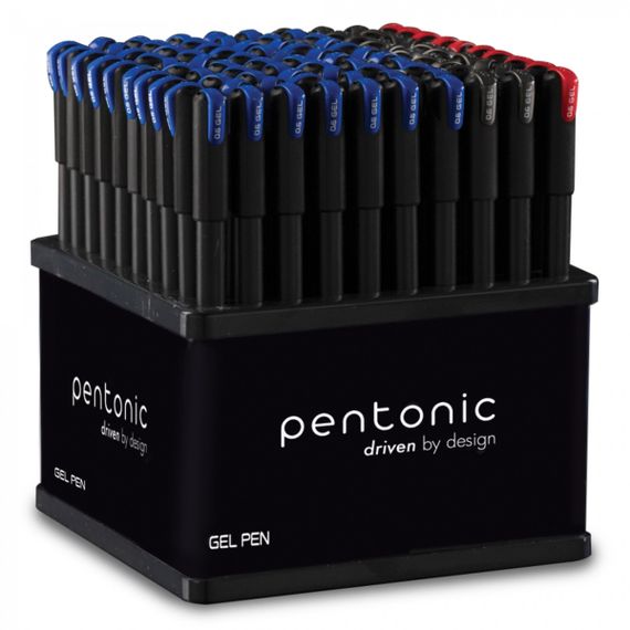 Набір гелевих ручок Pentonic 420416 100 шт/уп різні кольори | Зображення 1