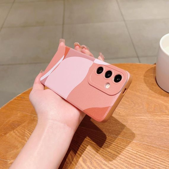 Чехол HZLFCZL для Samsung Galaxy S24, симпатичный эстетичный художественный расписной объектив, защита телефон | Зображення 1