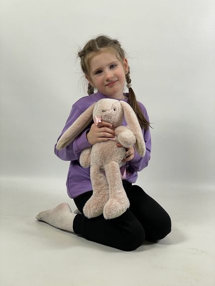 Джемпер для дівчинки Носи своє 110 Фіолетовий (p-9221-126755) | Зображення 4