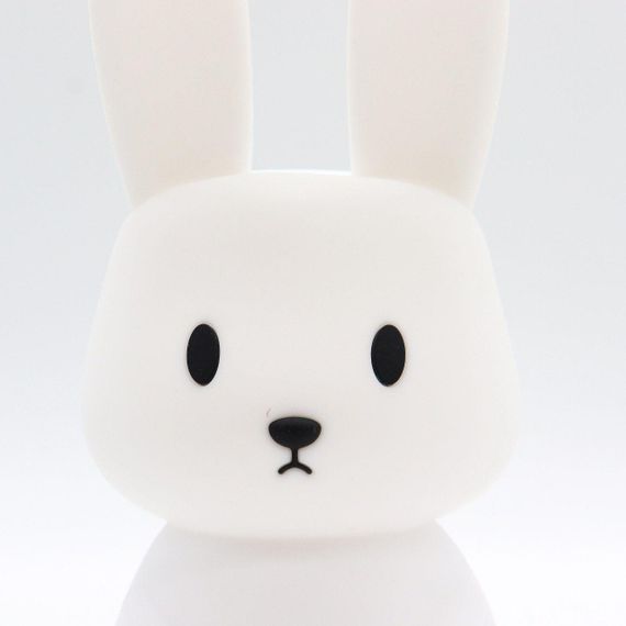 Силиконовый детский ночник "Зайка", 7 режимов, с USB, EL-543-19 / Светодиодный светильник на аккумуляторе | Зображення 7